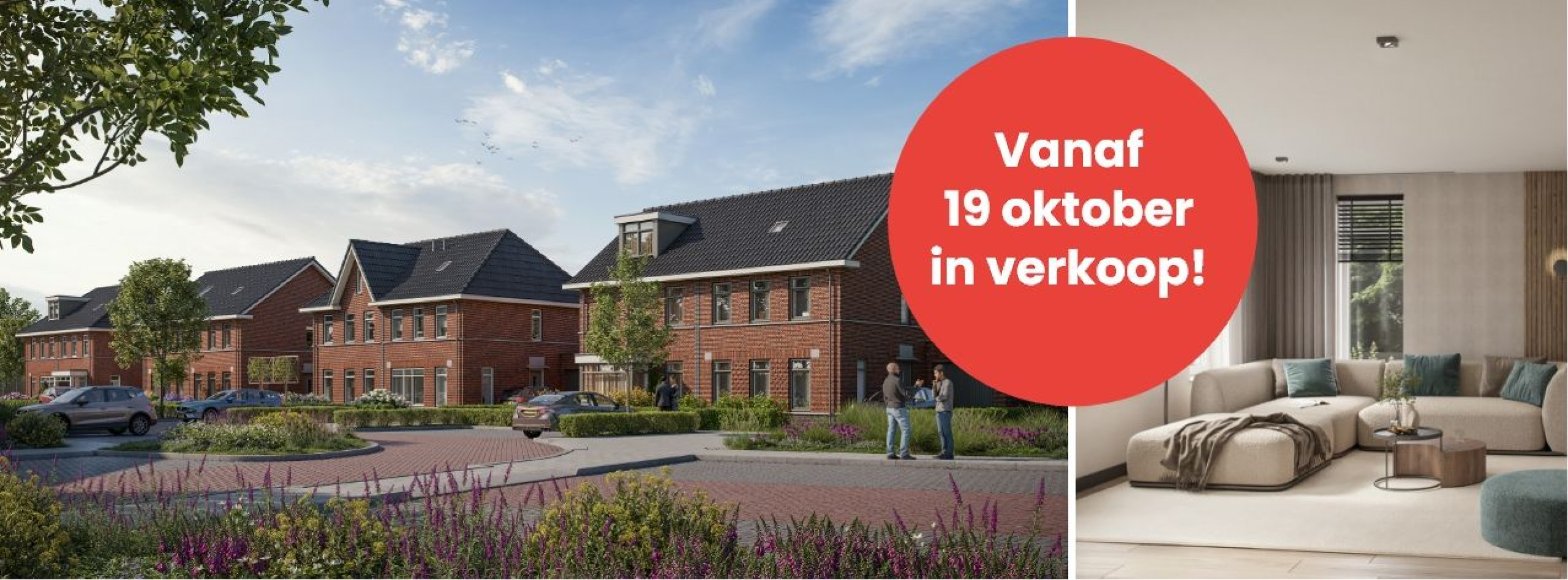 Start verkoop Rozenvelden - 31 nieuwbouwwoningen in Goor