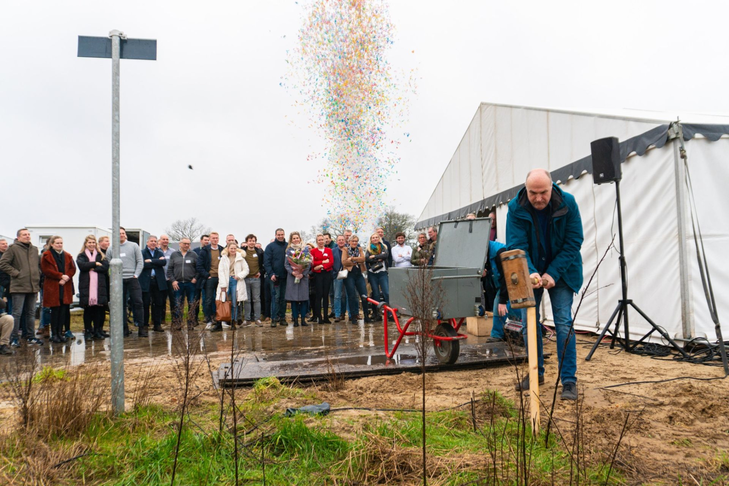 Start bouw Spinnersbrink Borne